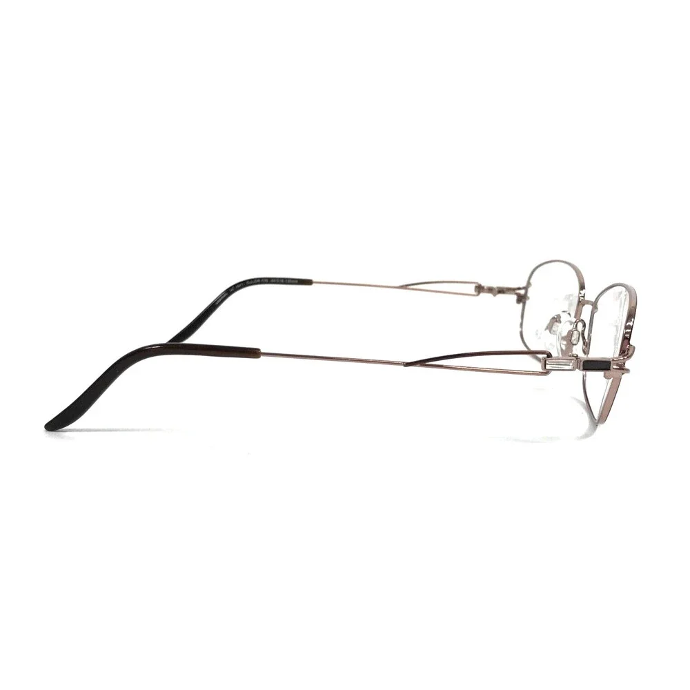Aristar by Charmant Eyeglasses Frames AR18411 535 Brown Rectangle 54-16-135
